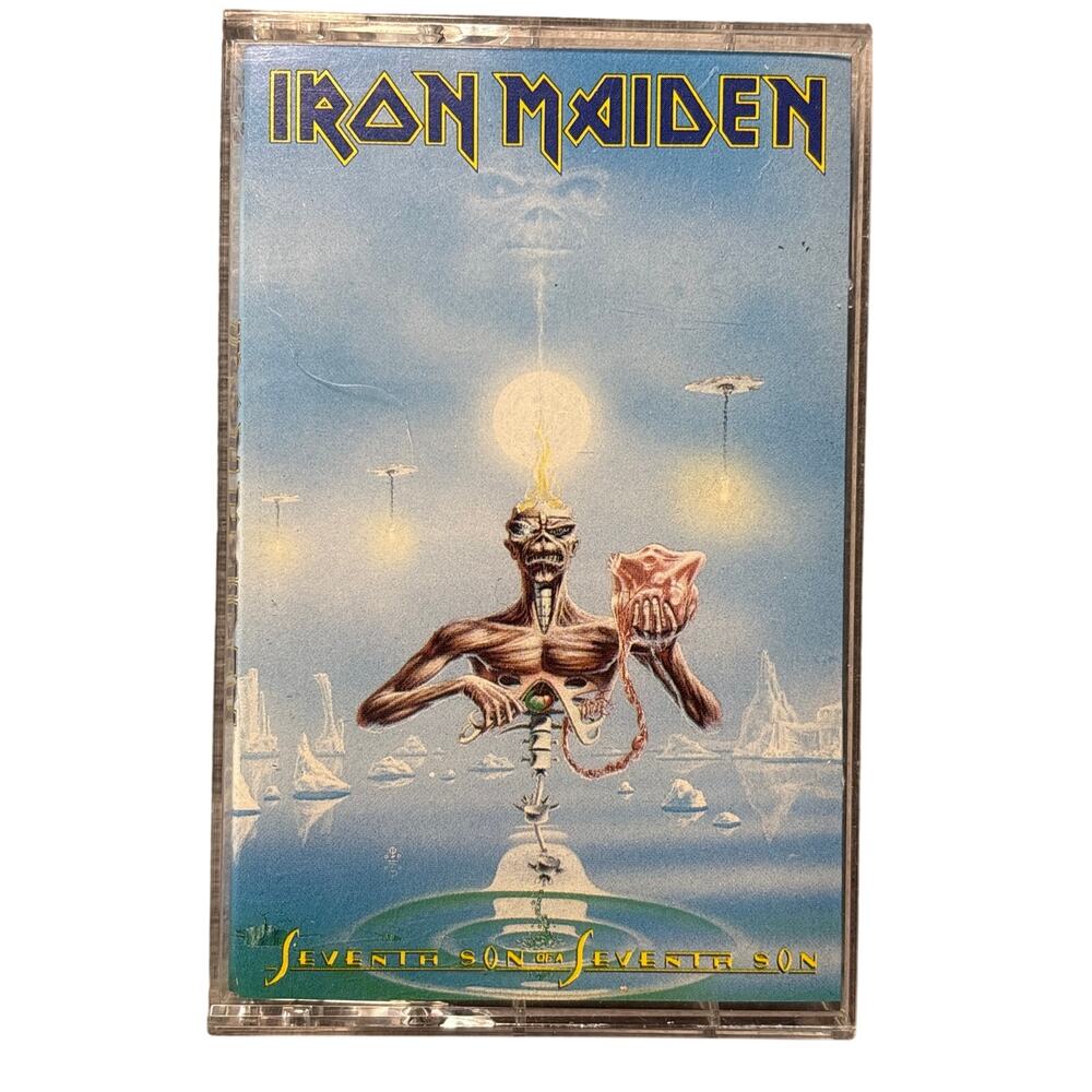 Iron Maiden: Seventh Son of a Seventh Son Cassette Tape 1988 Capitol EMI  Tested